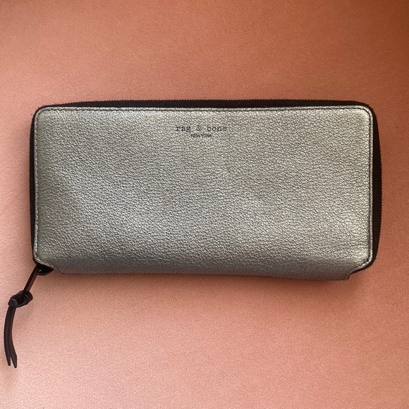 rag and bone zip around wallet